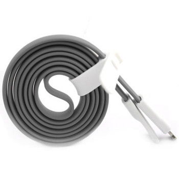 morething iPhone5s/5c專用便攜數據線評測 灰色長款92.5cm的實用選擇